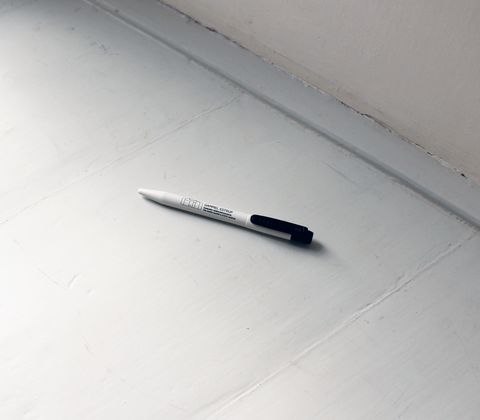 Kuglepen med Gammel Estrup logo