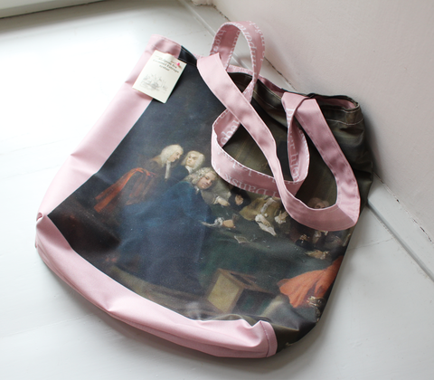 Mulepose af genbrugsstof