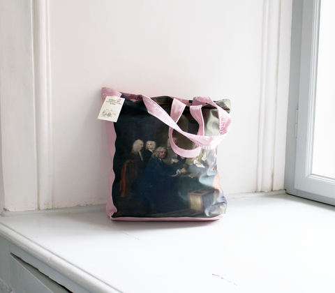 Mulepose af genbrugsstof