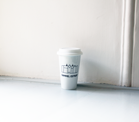Termokrus med Gammel Estrup logo