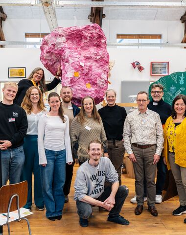 Fællesfoto af medlemmer i netværk for ligeværdige kulturoplevelser 